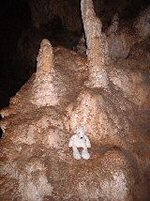 Paddy at NgILGI cave, Western Australia